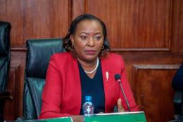 File image of Former Health PS Josephine Mburu.